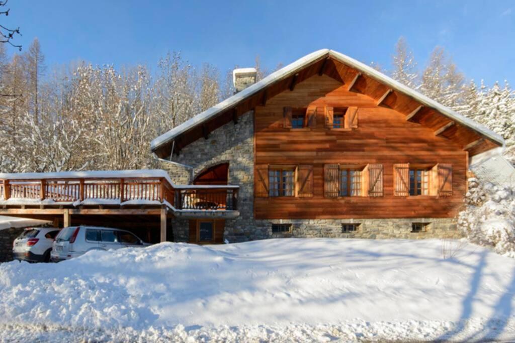 Mont Milo, Spacieux, 5Ch, Sauna, Billard, Babyfoot, Borne De Recharge Electrique Briançon Екстериор снимка